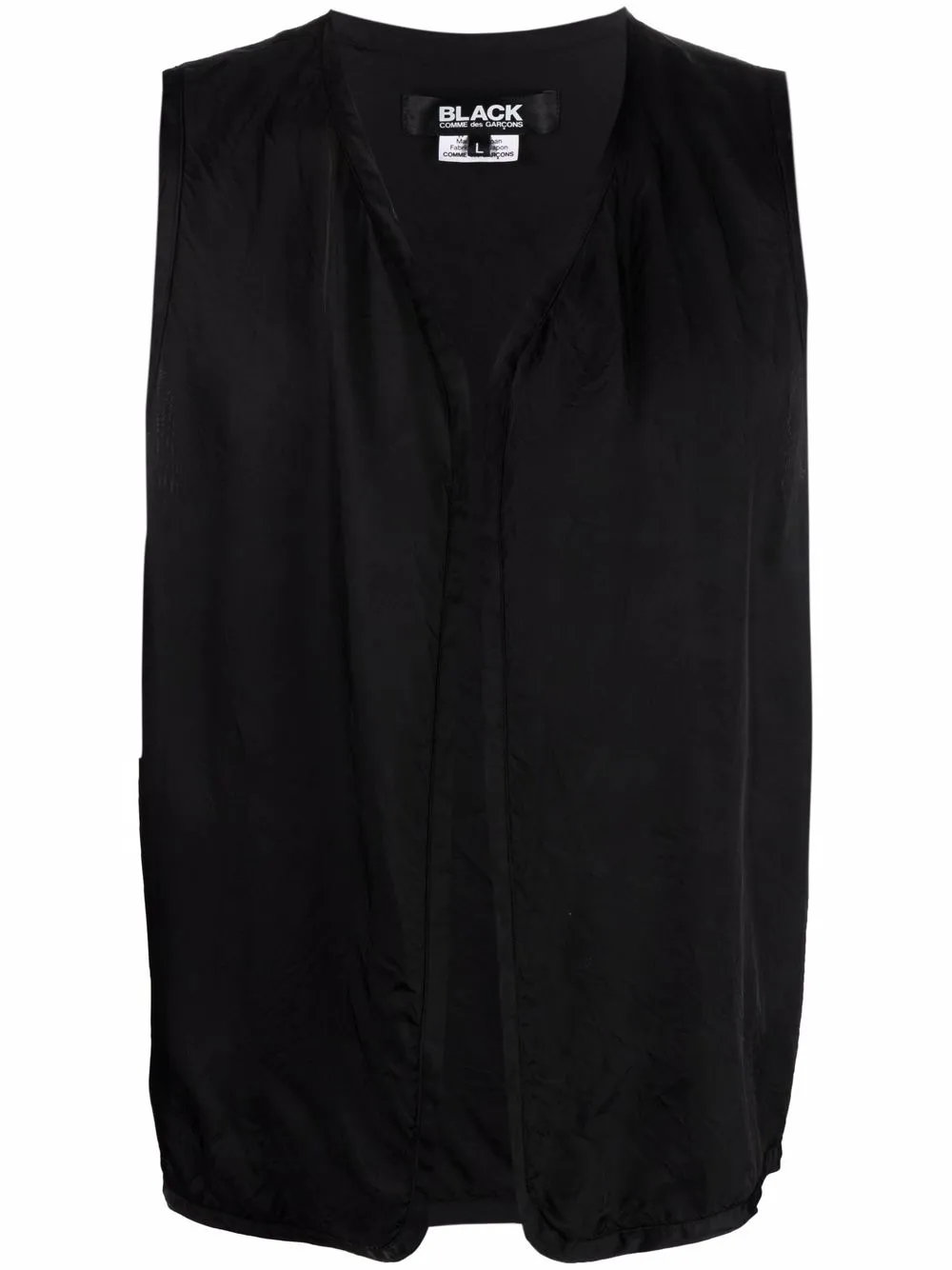 

Жилет с вышитым логотипом Black Comme Des Garçons, черный