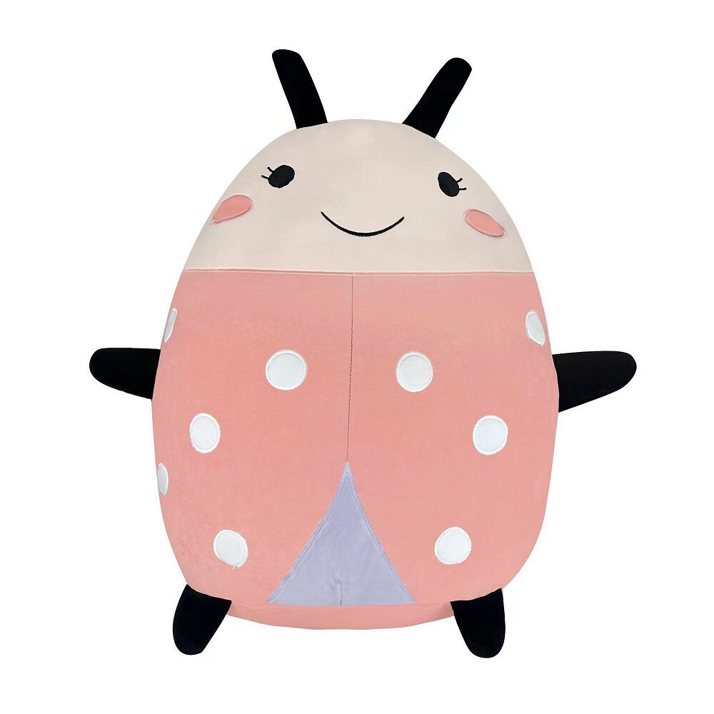 

Мягкая декоративная подушка The Big One Pink Ladybug, розовый