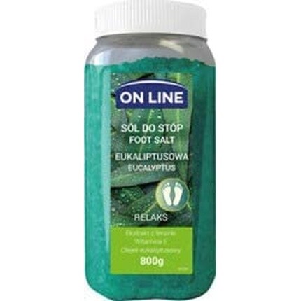 

On Line Эвкалиптовая соль для ванн 800г, On Line