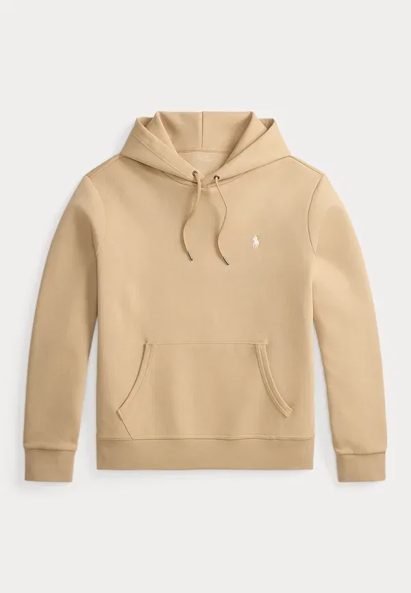 Толстовка с капюшоном двойной вязки Polo Ralph Lauren, цвет винтажный хаки — фото 4