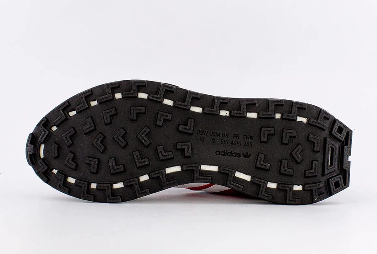 Мужские кроссовки Adidas, белый/черный/красный/ярко-красный — фото 4