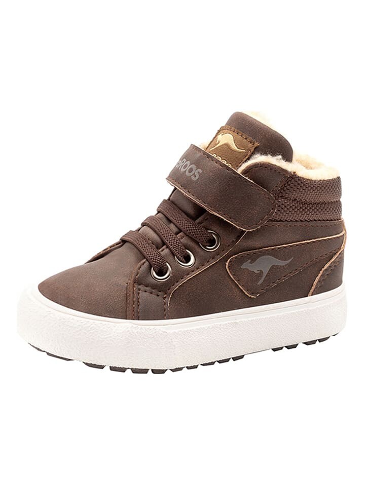 Кроссовки на шнуровке Kangaroos Sneakers KaVu, цвет Dunkelbraun/Sand — фото 2