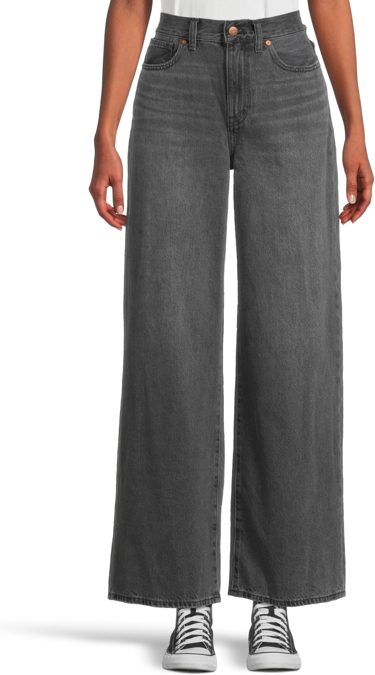 

Джинсы Madewell Superwide Leg Jean In Kingswood, цвет Kingswood Wash