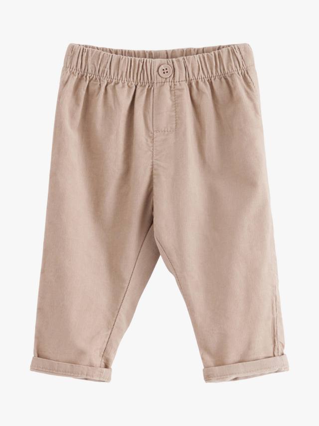 

Детские шнуровые брюки Lindex, цвет Dusty Beige