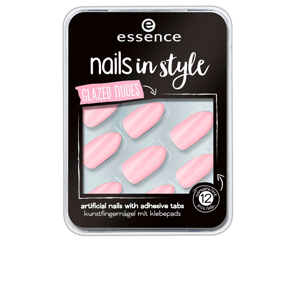 

Накладные ногти Nails in style uñas artificiales Essence, 12 шт, 08-get your nudes on