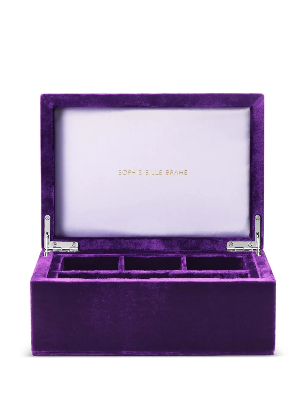 

Шкатулка для украшений Trésor Grande 21 x 15 см Sophie Bille Brahe, фиолетовый