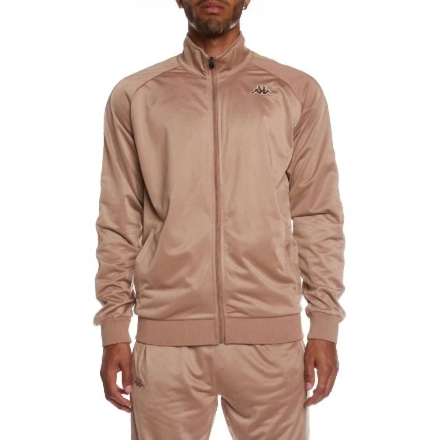 

Мужская куртка с логотипом Artem 2 Track Jacket коричневого/оранжево-синего/бежевого цвета Kappa