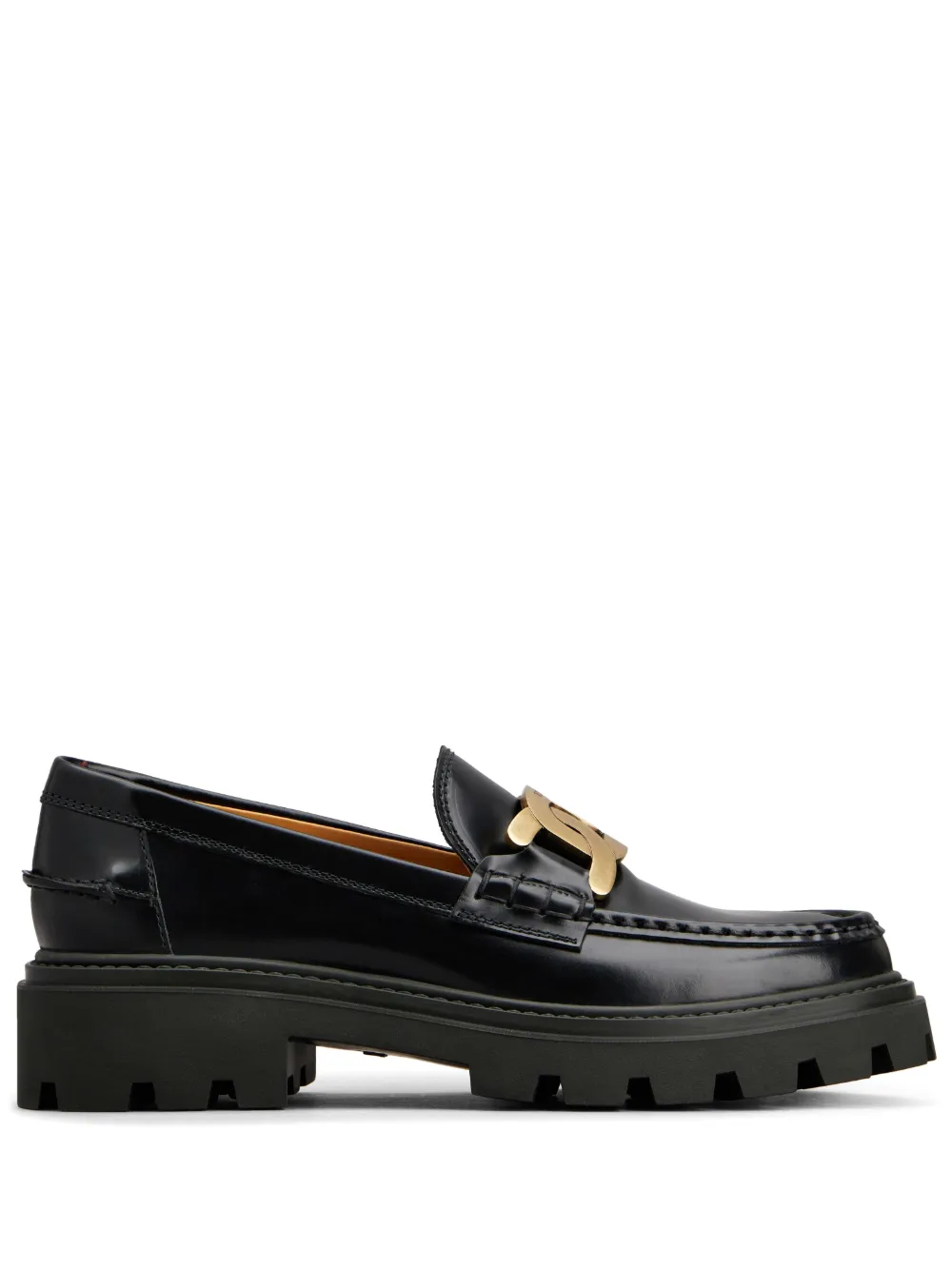 Лоферы Gomma Pesante TOD'S, черный