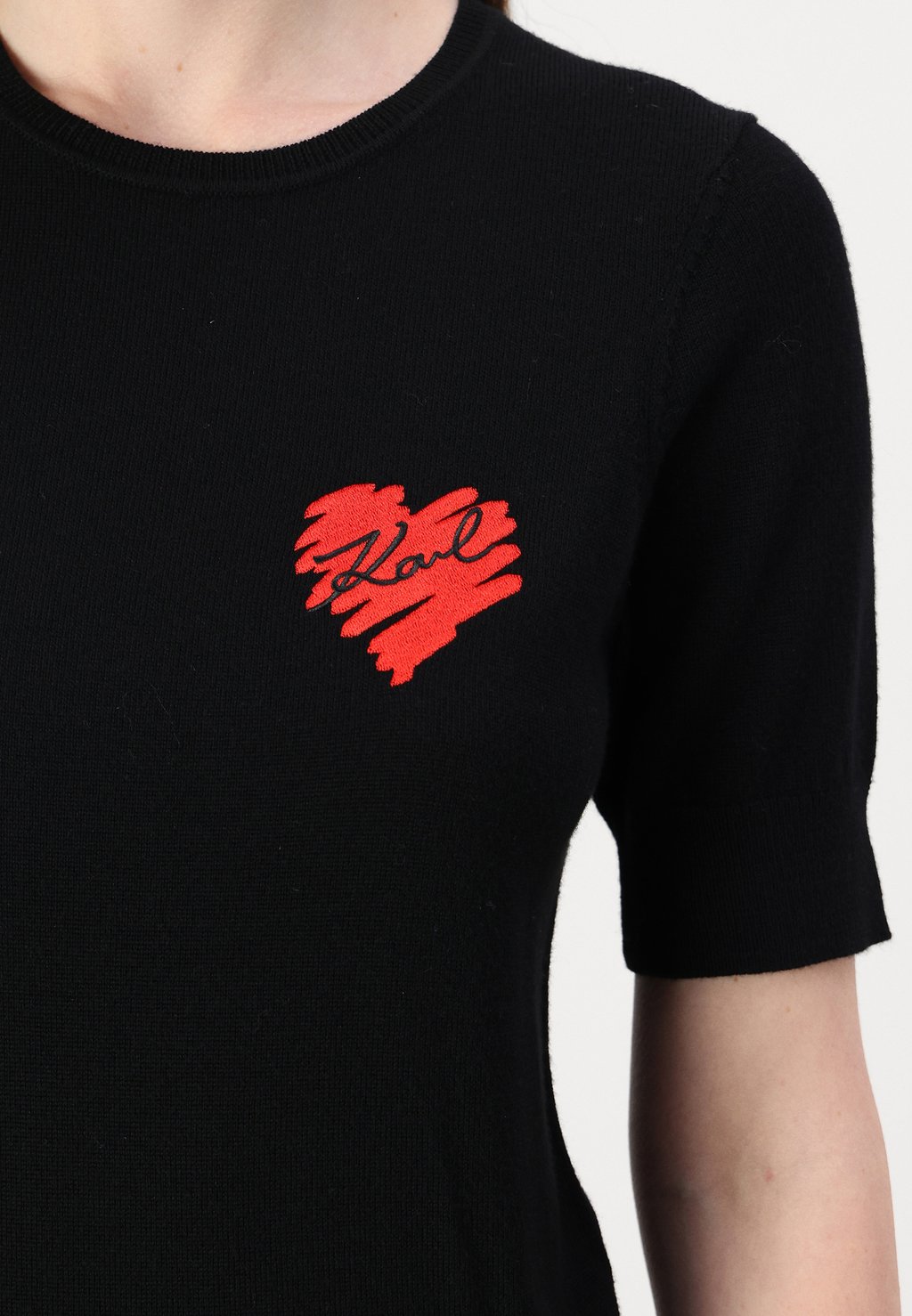 

Джемпер HEARTS KARL LAGERFELD, черный