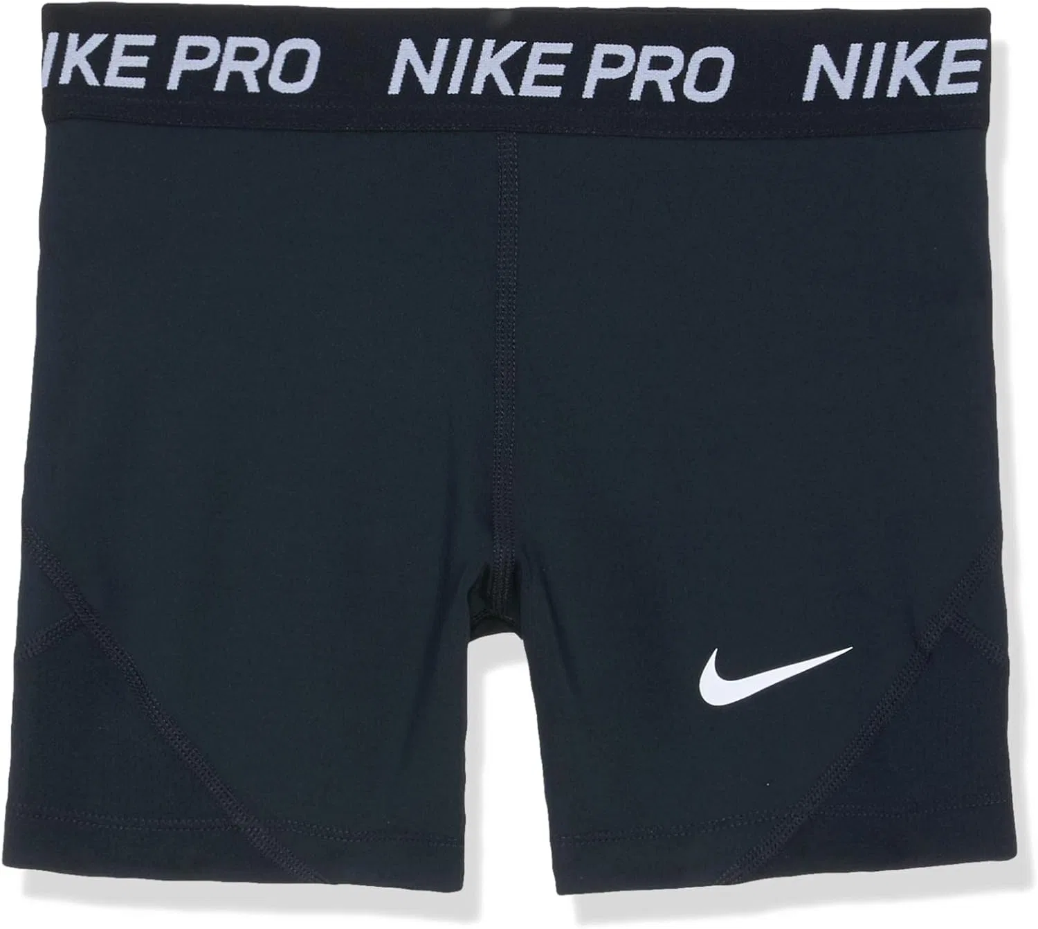 Топ для девочек Nike Pro Tank Top, черный/белый — фото 4
