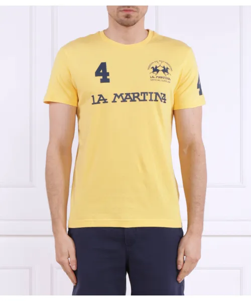 

Футболка Regular fit La Martina, желтый