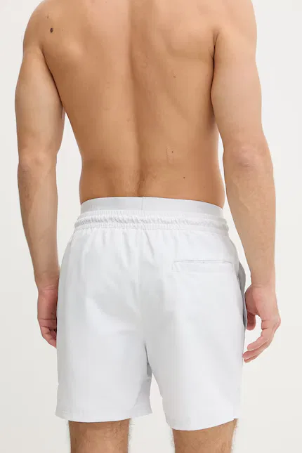 Шорты купальные водоотталкивающие Calvin Klein, серый — фото 3