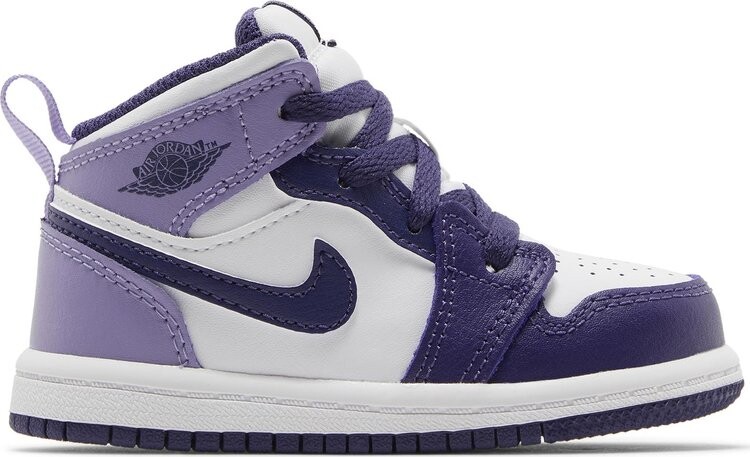 

Кроссовки Air Jordan 1 Mid TD 'Sky J Purple', фиолетовый