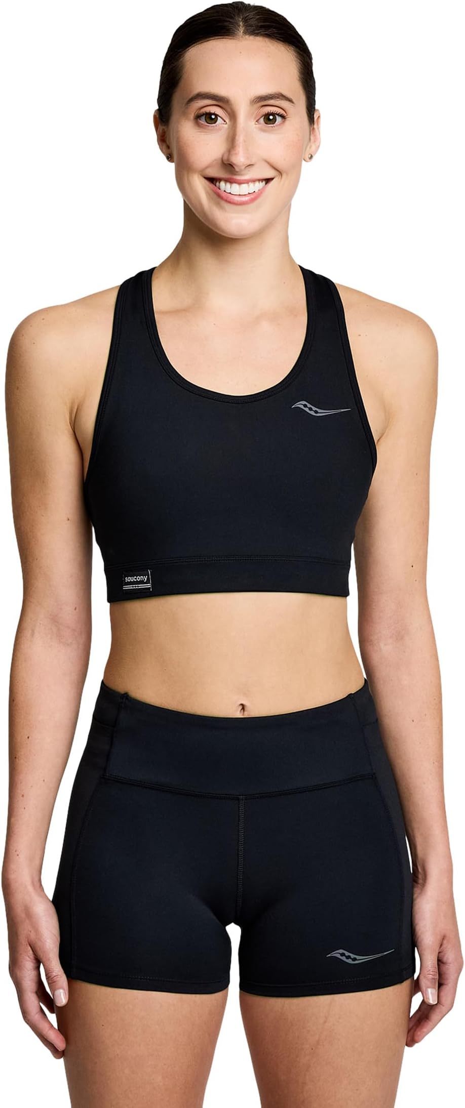 

Бюстгальтер Saucony Fortify Bra, черный