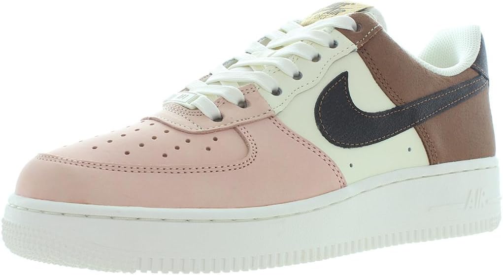 Мужские кроссовки Nike Air Force 1 '07 LV8, оранжевый/коричневый