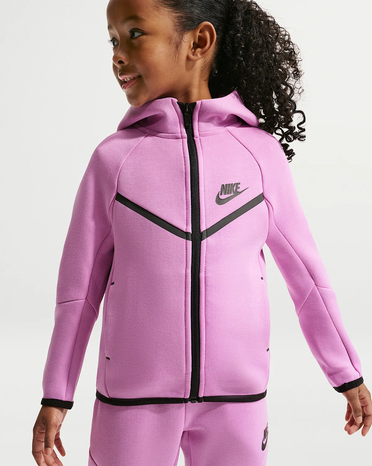 Детский спортивный костюм Nike Sportswear Tech Fleece 2-в-1, Purple — фото 2