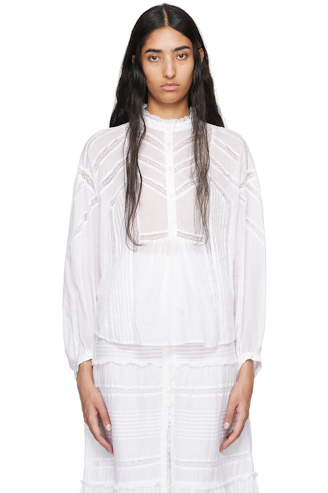 

Белая блузка Gelma Isabel Marant Etoile