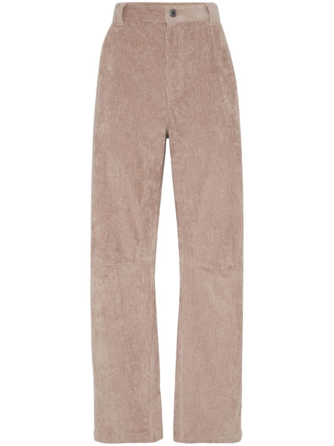 

Brunello Cucinelli вельветовые брюки прямого кроя, коричневый