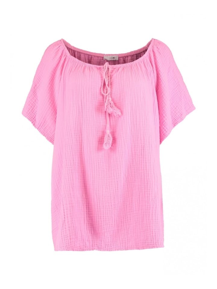

Футболка Barts Musselin Raglanshirt, розовый