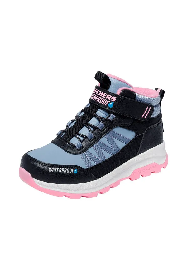 Кроссовки stormarctic mass hightop Skechers, Bklp Black Lt/Pink — фото 2