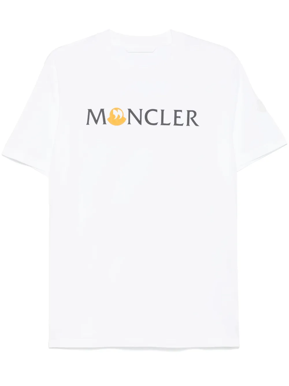 

Футболка с логотипом MONCLER, белый
