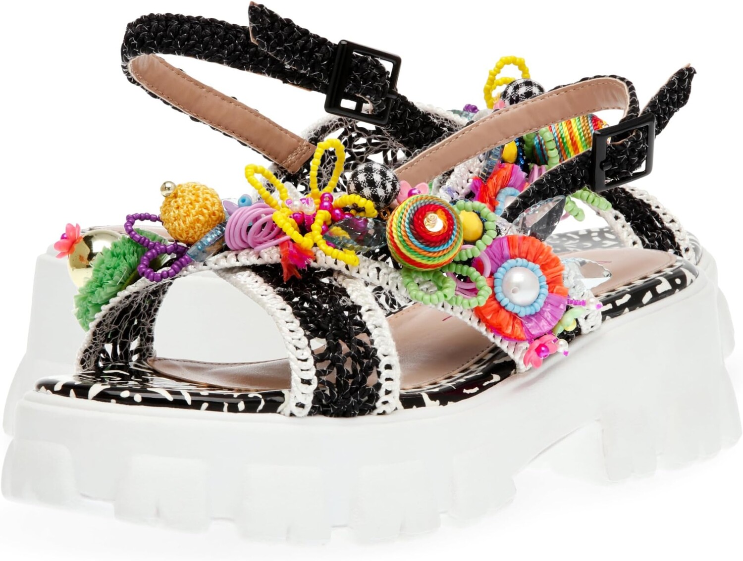 

Сандалии Blue by Betsey Johnson Graysen, цвет Black Multi