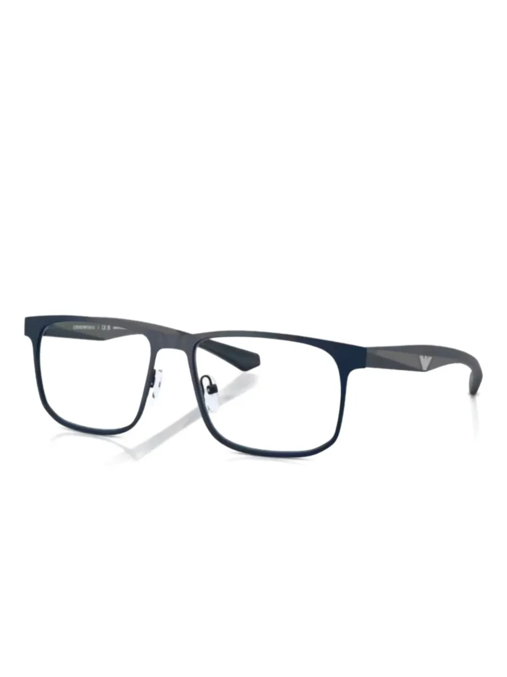 

Очки в прямоугольной оправе Emporio Armani, синий