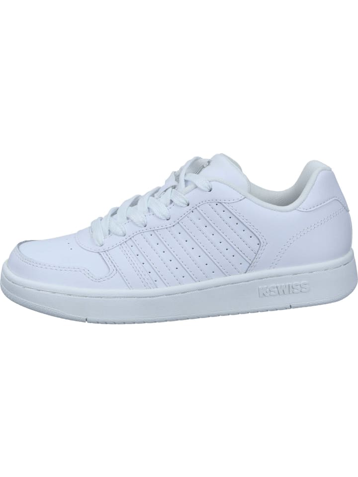 Кроссовки на шнуровке K-SWISS, цвет white/white — фото 2