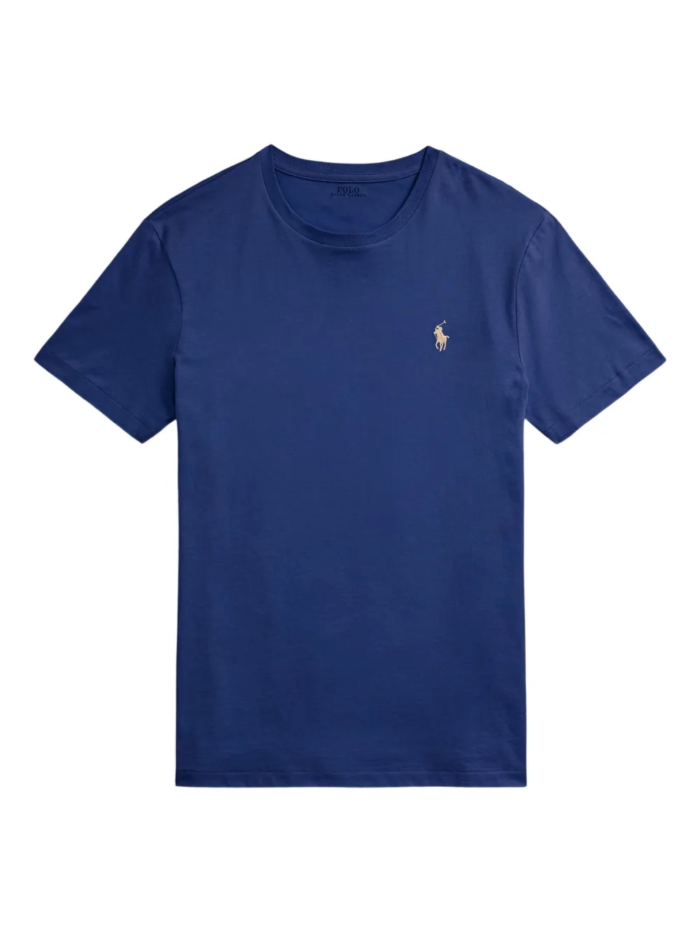 

Футболка с вышитым логотипом POLO RALPH LAUREN, синий