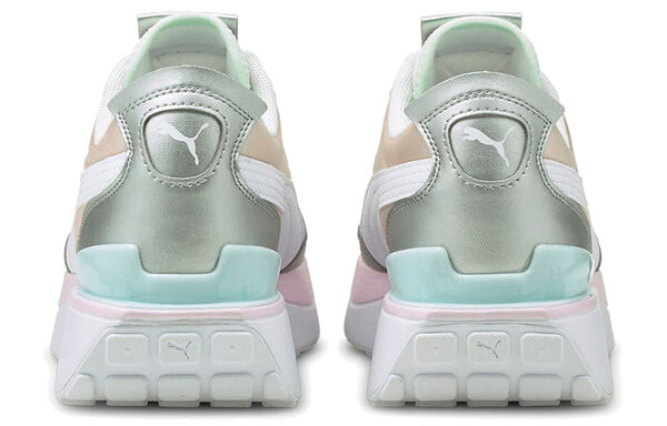 Кроссовки cruise rider 'chrome pink dogwood silver' Puma, розовый — фото 4