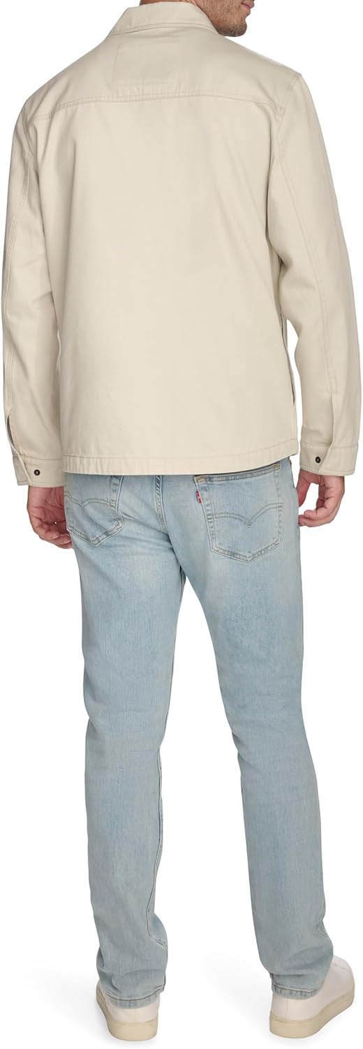 Мужская рабочая куртка Levi's с двумя нагрудными карманами, Cream Rookie Slub — фото 3