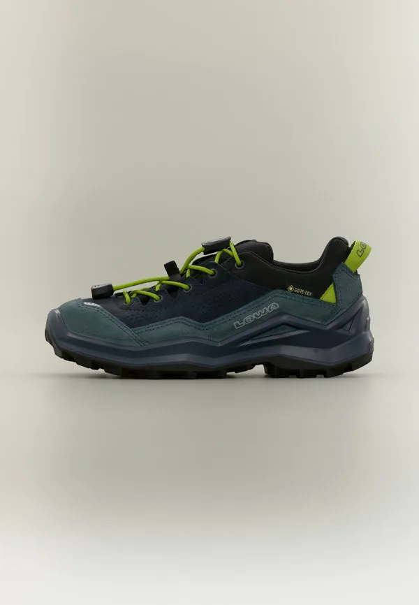Походные ботинки wandax gtx lo jr унисекс Lowa, Dunkelpetrol/Limone