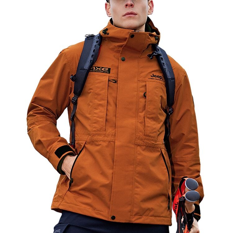 

Куртка мужская Jeep, цвет Brand orange