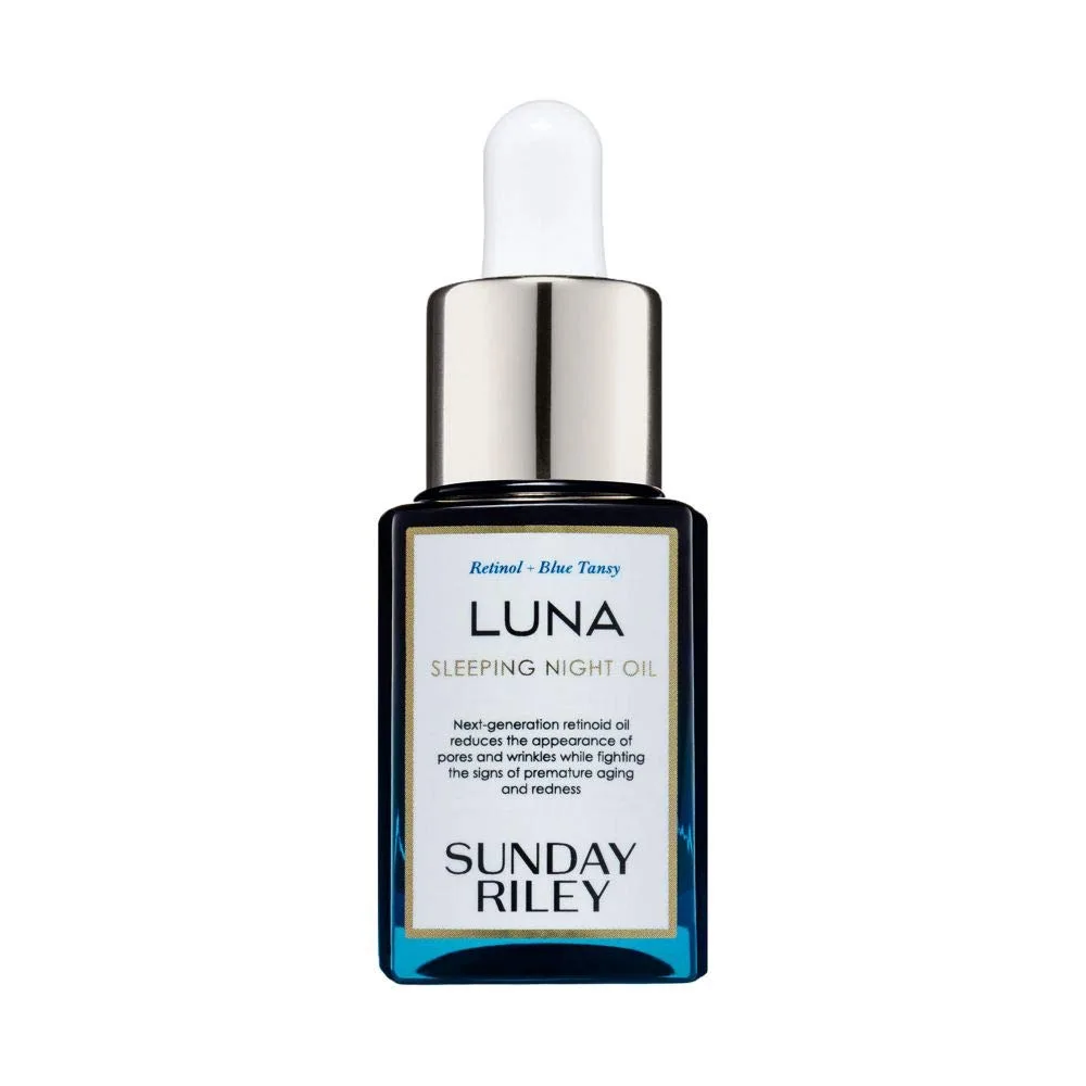 Масло для лица Sunday Riley — Luna Retinol Sleeping Anti Aging Night Face Oil ( .), blue, 14.8 мл