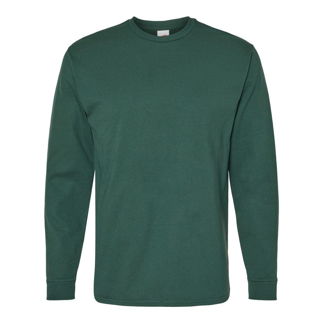 

Футболка Hanes Essential-T с длинным рукавом, цвет athletic dark green