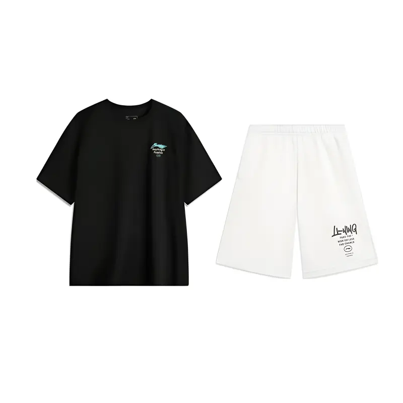 

LINING Повседневная спортивная одежда унисекс black+white