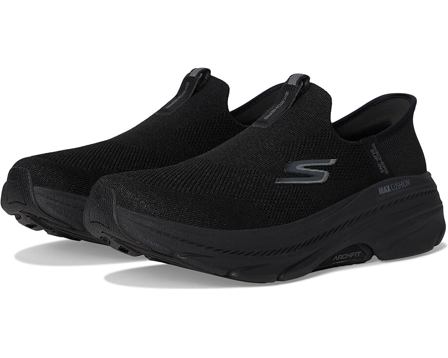 Кроссовки SKECHERS Max Cushioning Arch Fit 2.0 Cambridge Hands Free Slip-Ins, черный