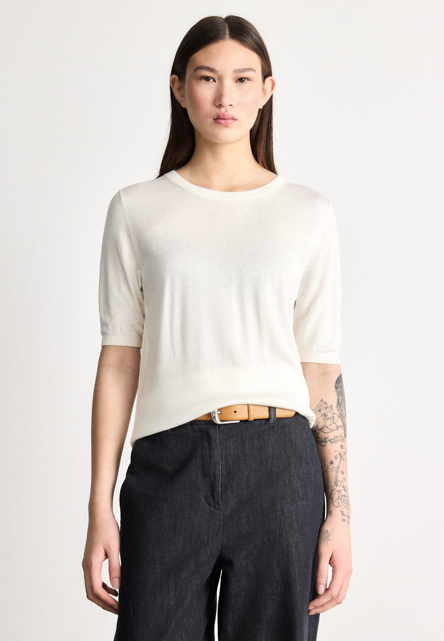 

Футболка BOSS FIAFFU, Open White/Off-White, Белый, Футболка BOSS FIAFFU, Open White/Off-White