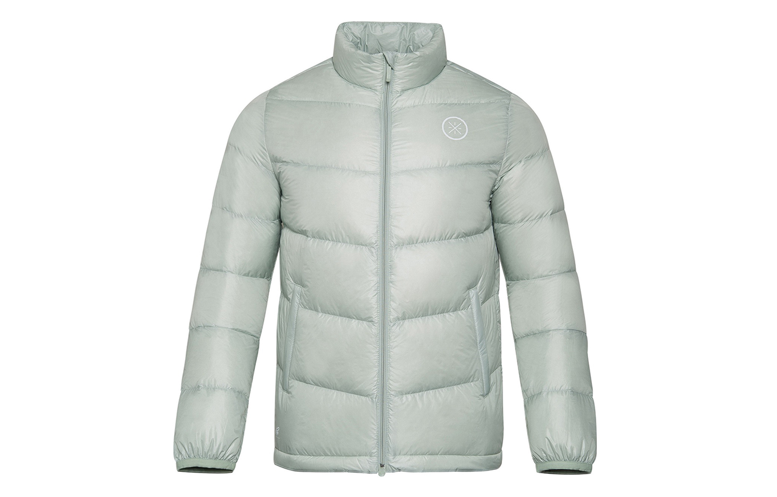 

Мужская пуховая куртка LiNing, цвет «водно-серый, зеленый»