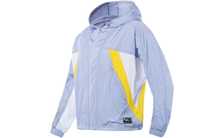 

LINING Куртка женская бледно-голубая, Pale Egret Blue