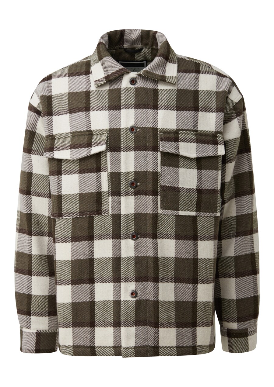 

Куртка классического кроя для межсезонья QS, Muddy Colored