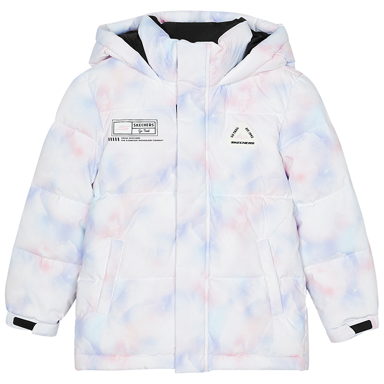 

Детская пуховая куртка Grade School Skechers, фиолетовый