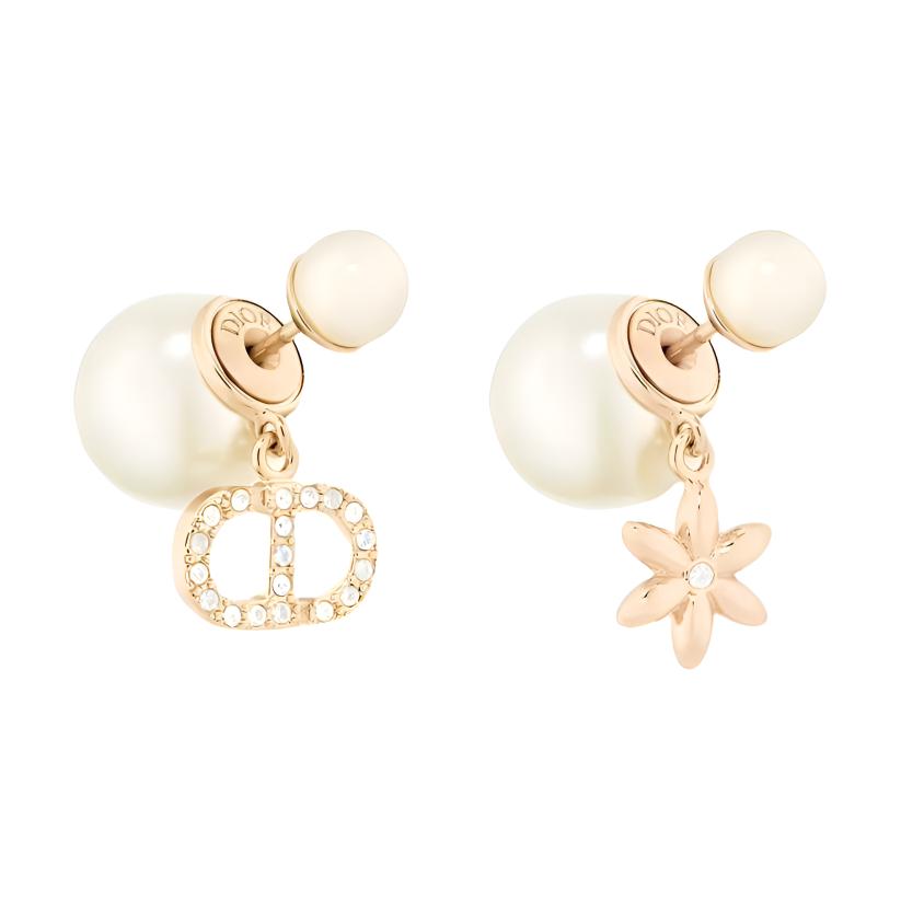 

DIOR Серьги из смолы для женщин в золотом/белом/серебряном цвете