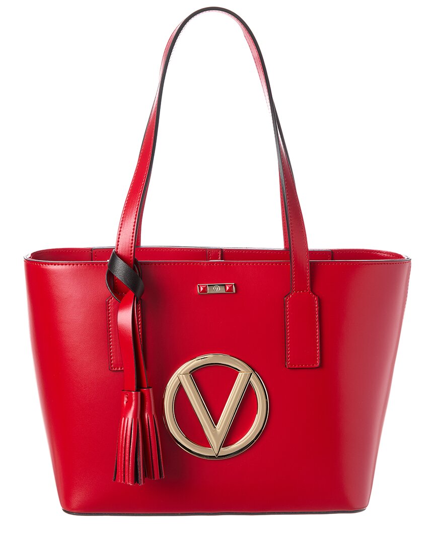 

Кожаная сумка-тоут Valentino by Mario Valentino Prince Forever, красный