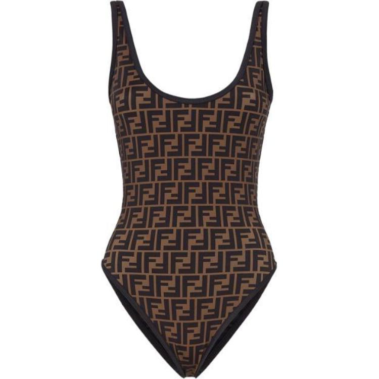 

Футболка с принтом логотипа Ff FENDI, черная