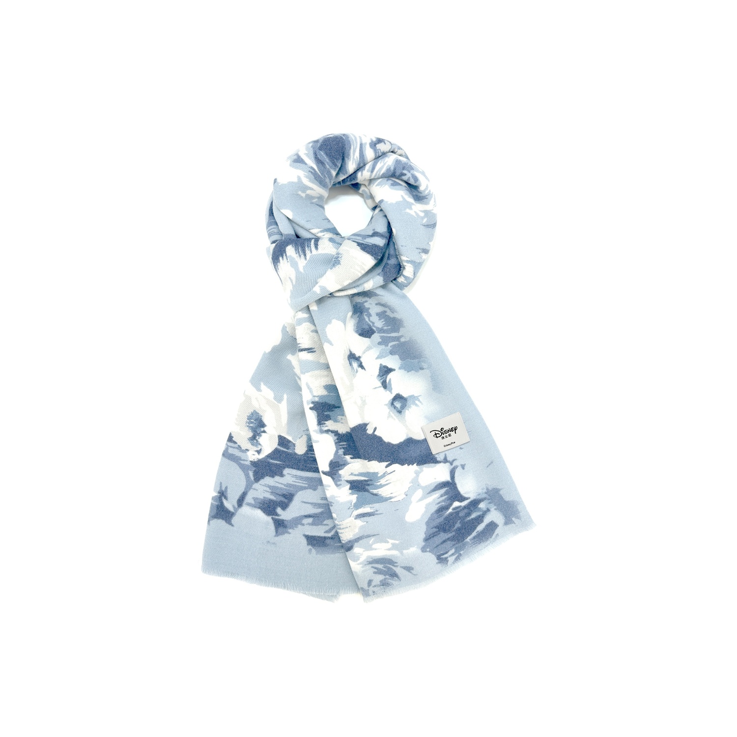 

Disney Полиэстеровый вязаный шарф унисекс, Haze Blue