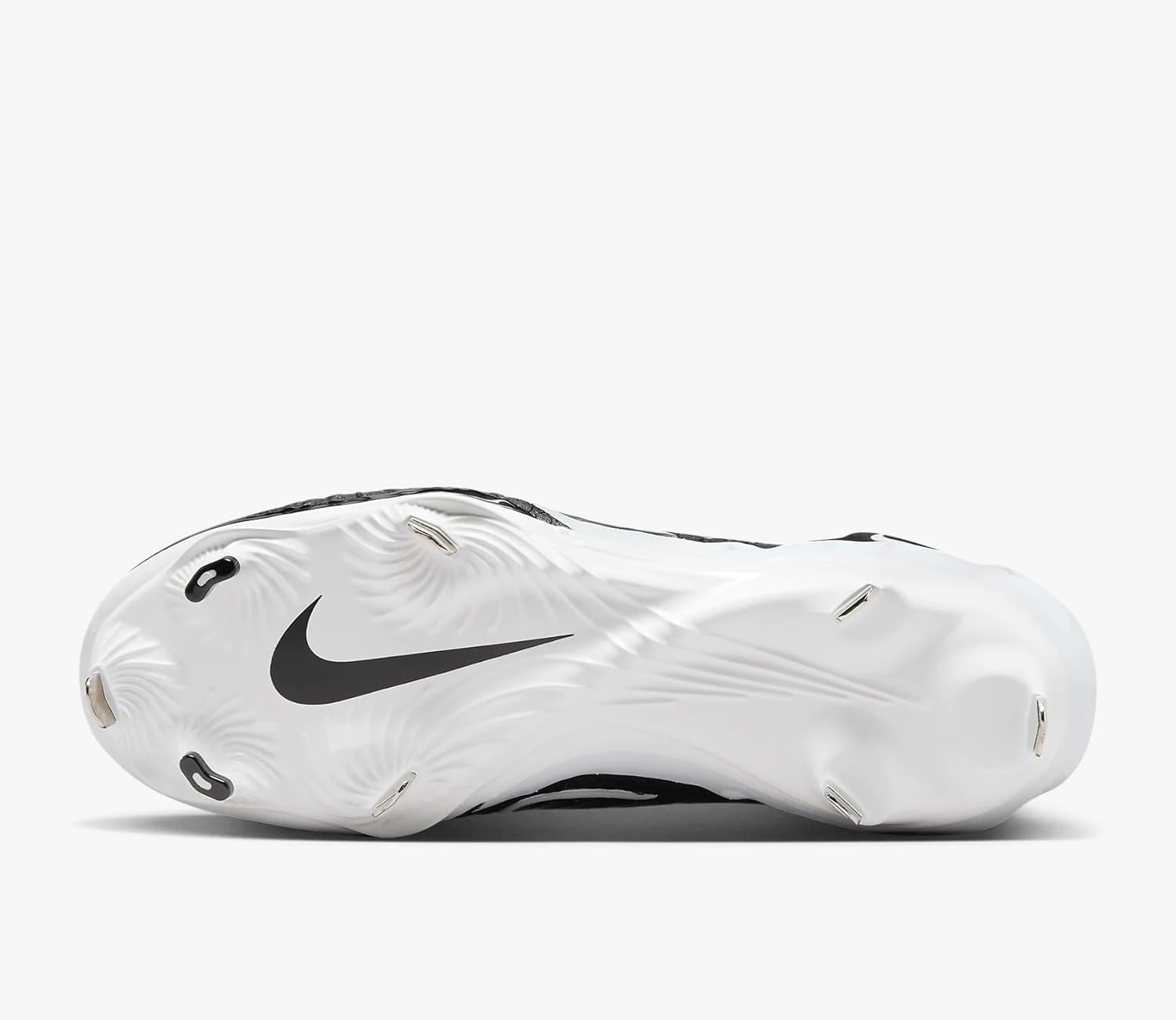 Мужские бейсбольные бутсы Nike Alpha Huarache NXT, Black | White — фото 2