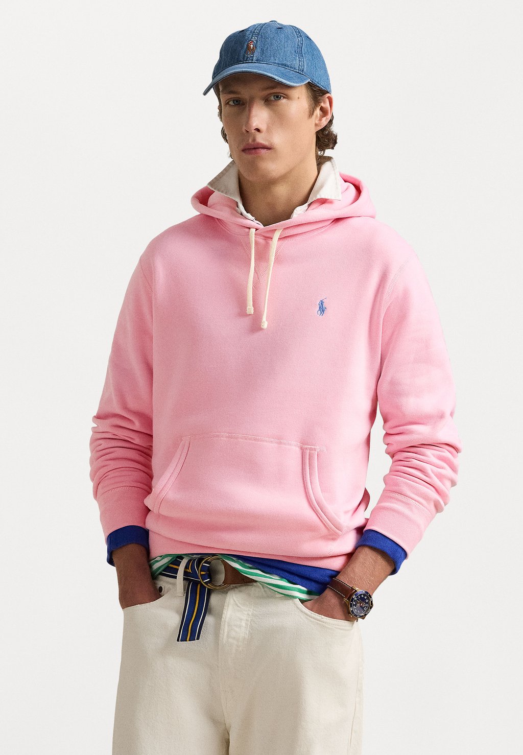 

Толстовка THE RL FLEECE HOODIE Polo Ralph Lauren, розовый