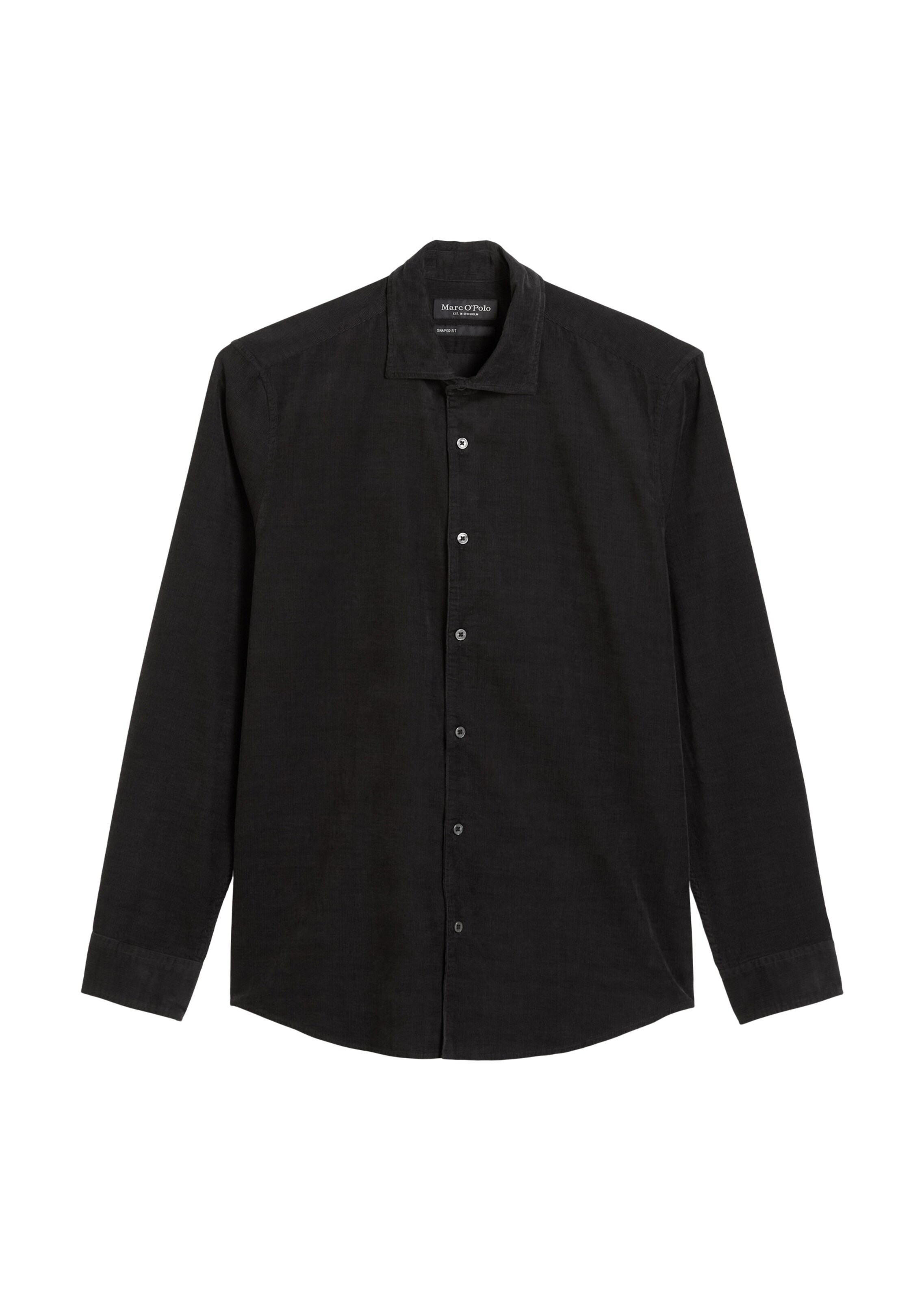 

Marc O'Polo Рубашка на пуговицах Slim fit в черном цвете
