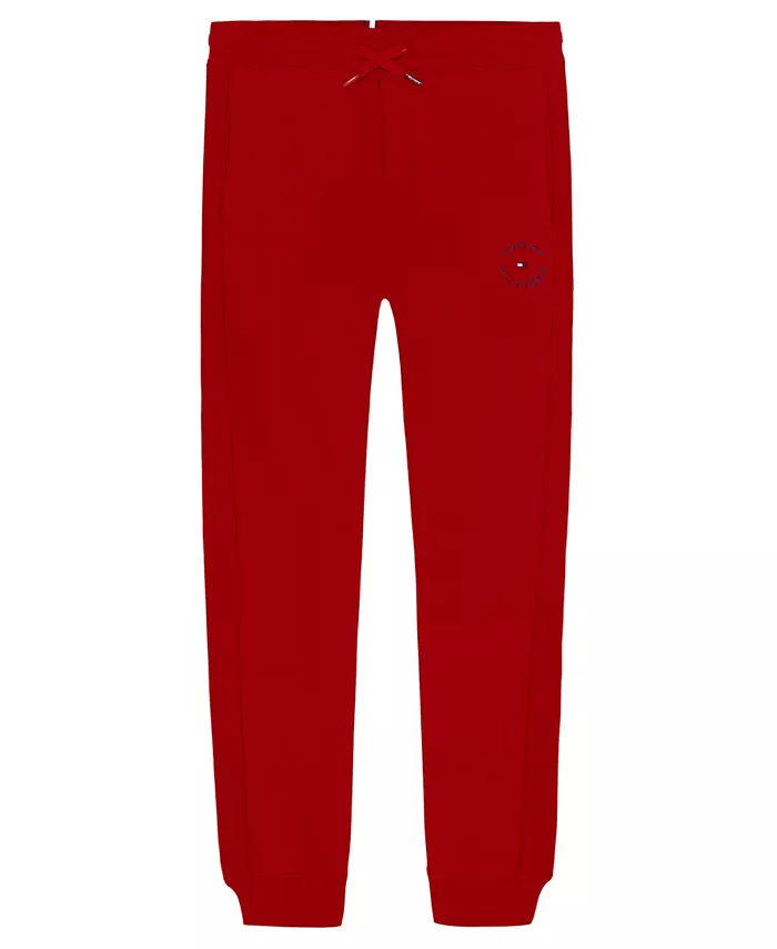 

Основные утепленные джоггеры Big Boys с мягким флисом Tommy Hilfiger, красный